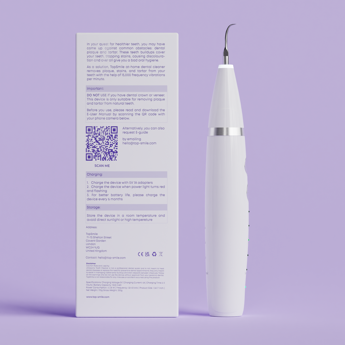 Ultrasonic Tooth Cleaner